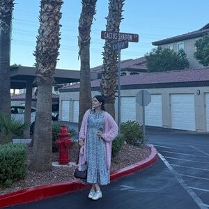 Kidsilk mohair cardigan with sparkly payettes